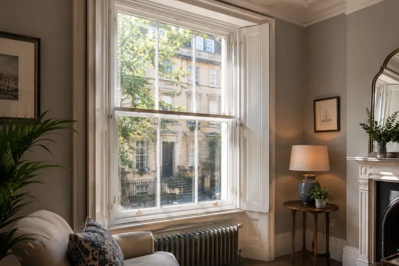Secondary glazing installation in a period property — energy efficient glazing for listed buildings in Lancashire