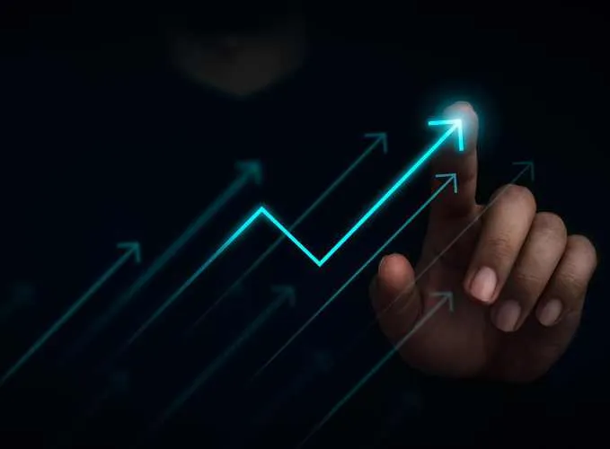 Digital marketing agency client checking AI search results showing their business featured in voice assistant recommendations