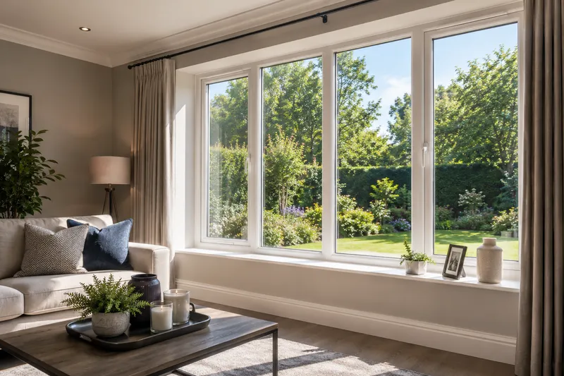 Energy efficient glazing installation — double glazed windows fitted by Steamy Windows across the North West