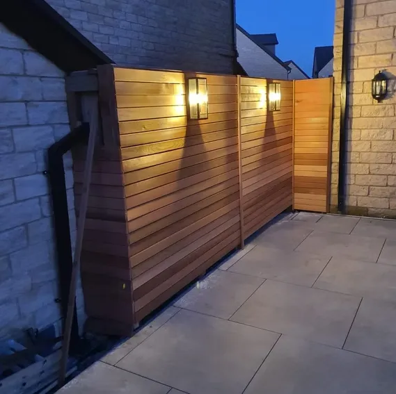 Large family patio space