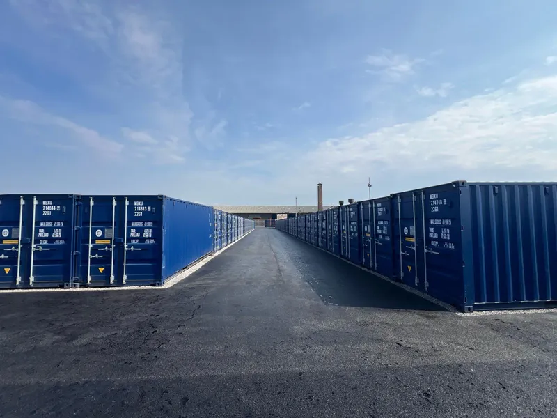 Storage facility at Just Contain It, Birkenhead