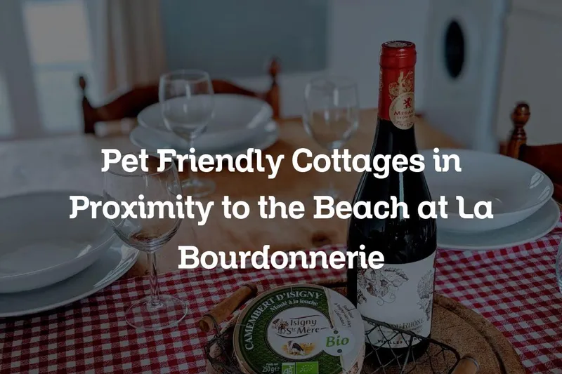 pet friendly cottages in proximity to the beach