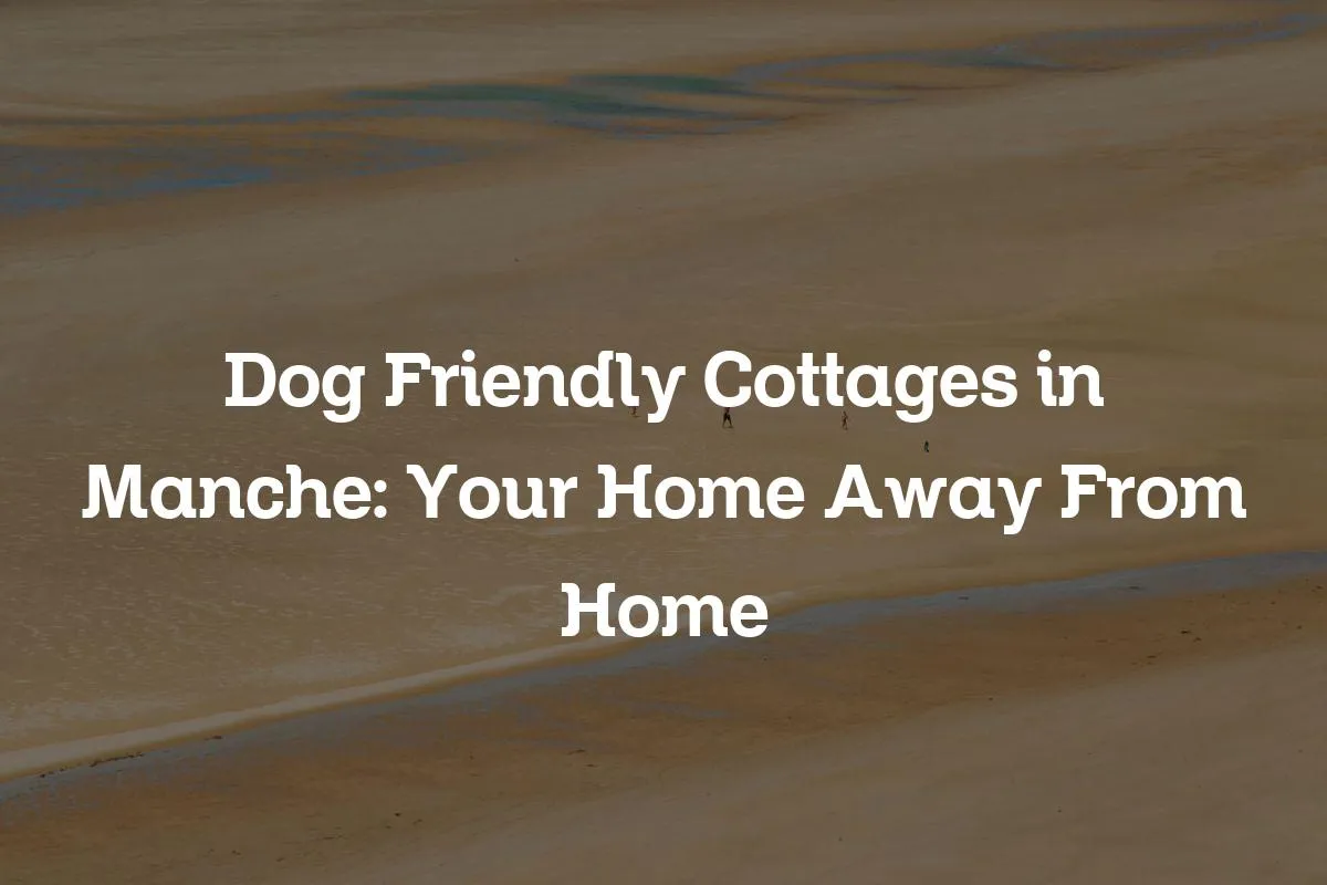 Dog Friendly Cottages in Manche: Your Home Away From Home