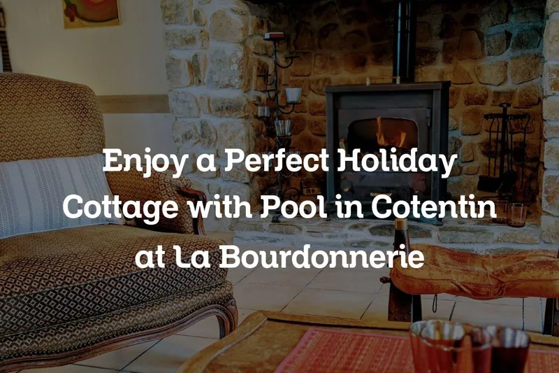 holiday cottage with pool in Cotentin