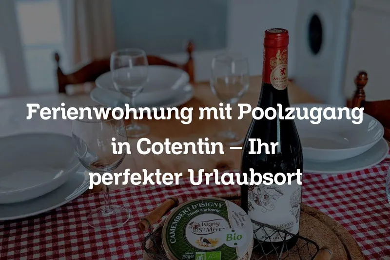 Ferienwohnung mit Poolzugang in Cotentin