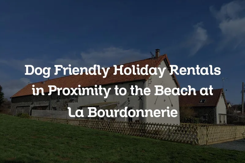 dog friendly holiday rentals in proximity to the beach