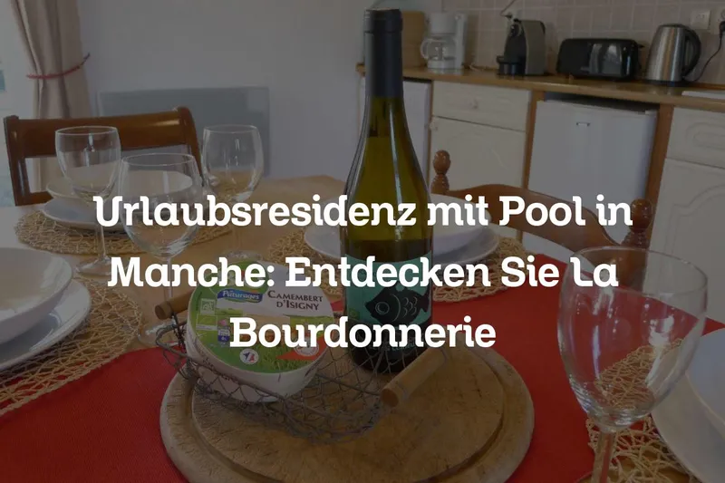 Urlaubsresidenz mit Pool in Manche