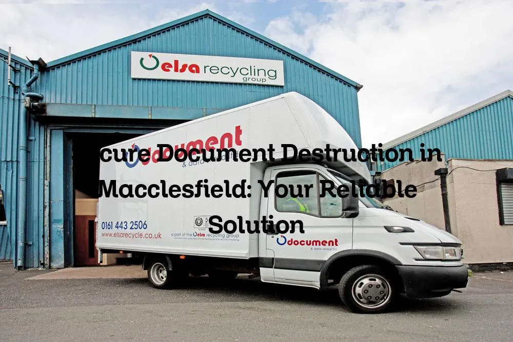 Secure Document Destruction in Macclesfield: Your Reliable Solution