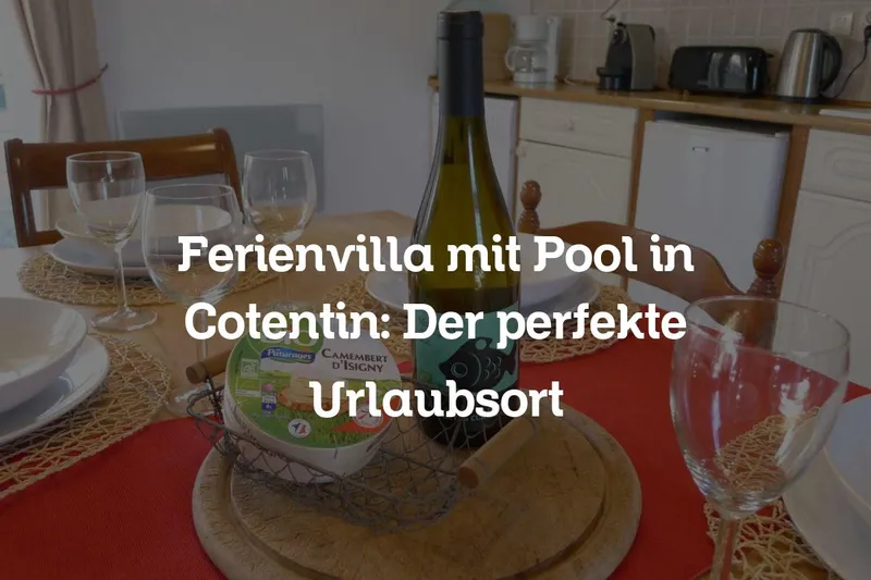 Ferienvilla mit Pool in Cotentin